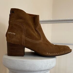 UGG Chestnut Suede Ankle Boots